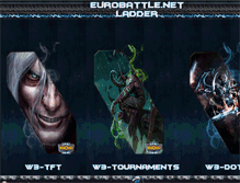 Tablet Screenshot of ladder.eurobattle.net